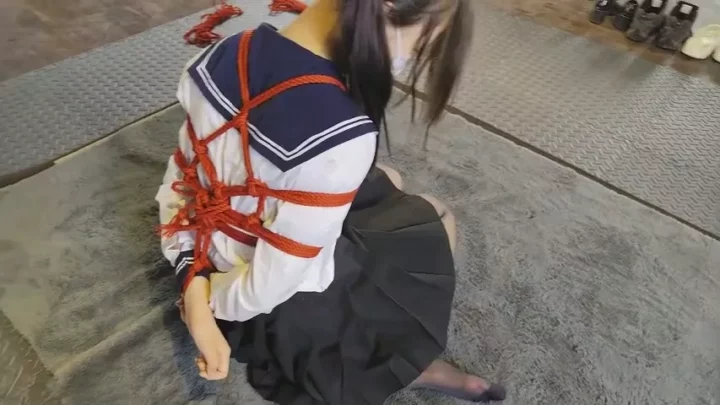 Screenshot 3 from Rope Desire Club: Sakura & Xiaoyu’s Exclusive Hogtie Debut