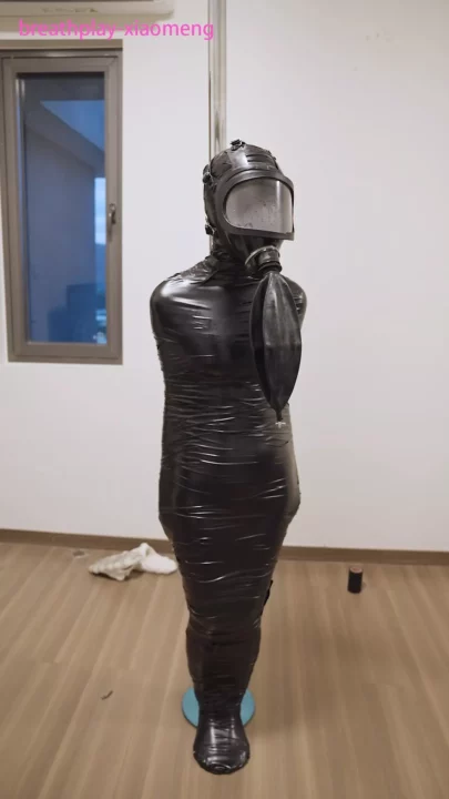Xiaomeng: Electrifying Mummification & Tape Gag Control