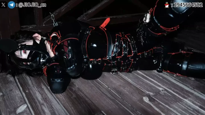 Screenshot 1 from JIO JIO: Latex Dog Slave’s Public Humiliation & Training