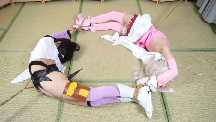 Screenshot 1 from Elephant Man Studio: Magical Girl Illya Cosplay Bondage