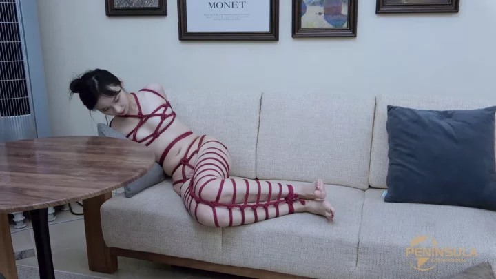 Screenshot 1 from Jinan Rope: White Whale’s Ultimate Bondage Predicament
