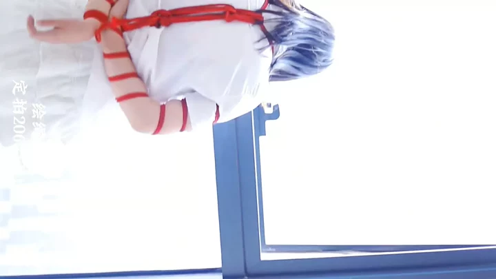 Screenshot 2 from Female college students experience being tied up and trained for the first time part 3