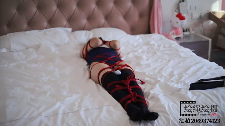 Screenshot 5 from Students from a famous university experience rope bondage training part 5