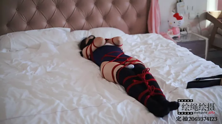 Screenshot 7 from Students from a famous university experience rope bondage training part 5