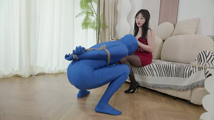 Screenshot 8 from Jenny’s Exhausting Day: Mummified in Bondage by 4K Video Studio