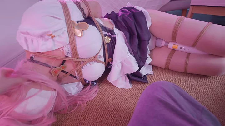 Screenshot 9 from Ailishia’s Maid Cosplay: Simi’s Eager Torture