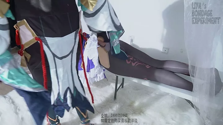 Screenshot 2 from Keqing Cosplay: Intense SP Discipline by Liya
