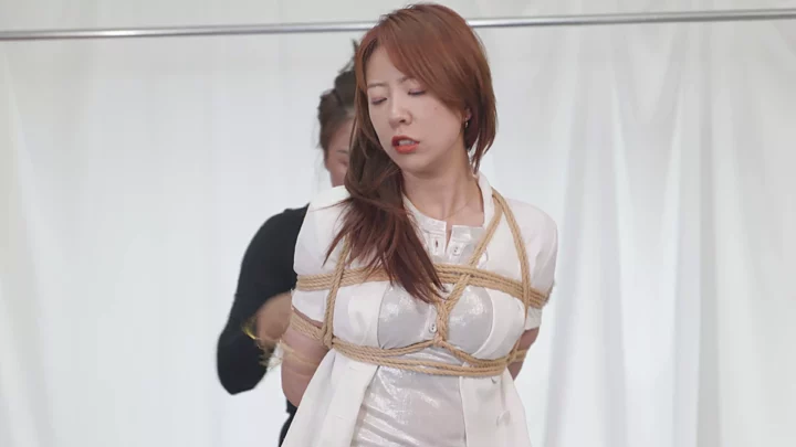 Screenshot 4 from 4K Video Studio: Ava & Wang Li’s Intense Gagged Fantasy