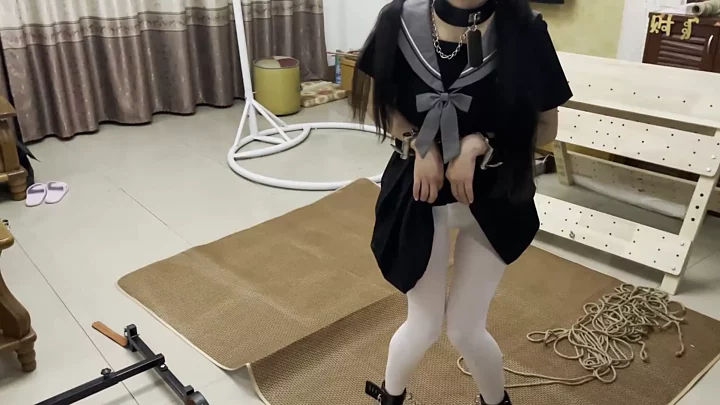 Screenshot 9 from New m first snow sailor suit white silk JK dog training