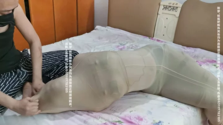 Screenshot 8 from Uniform Temptation: Bound in Silk, Gagged, and Helpless