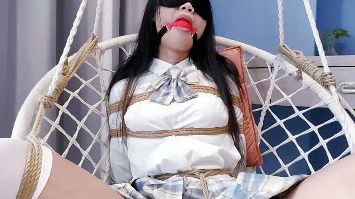 Screenshot 4 from Jk uniform white silk Japanese style bondage