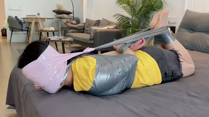 Screenshot 9 from Bound Art Records: Ballgagged & Hogtied Submission