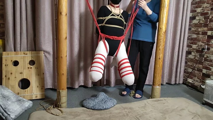 Screenshot 5 from Willing Studio: Yang Rui in Black Leotard – Bound & Helpless