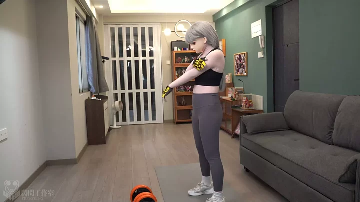 Screenshot 3 from KIG doll’s daily life of staying at home without oxygen