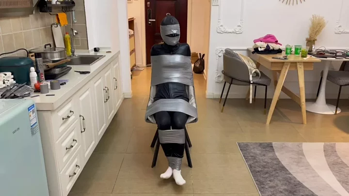 Xiao Xing: Bound Art Records’ Tape Gag & Headgear Restraint