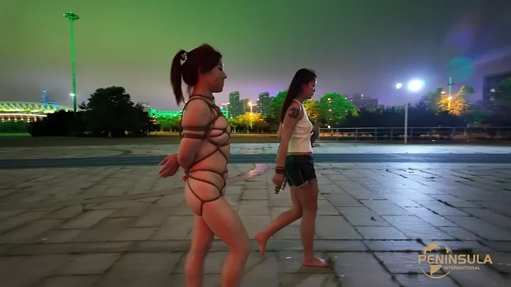 YT2460 The first outing is the peak: Jia Ying is more M than we thought