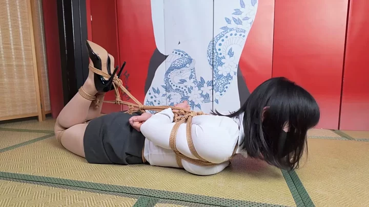 Elephant Man Studio: Meat-Socked Secretary Hogtied to Her Chair