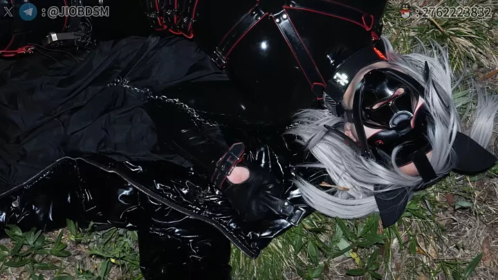 JIOBDSM: K9 Latex Training in the Park – Electric Shock & Vibrator のスクリーンショット 1