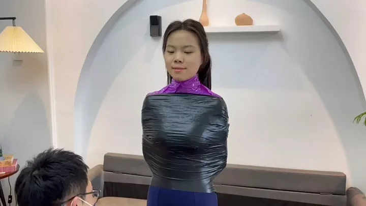 Screenshot 1 from Bound Art Records: Summer Heat & Tape Mummy Bondage